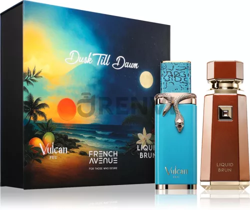 French Avenue Vulcan Feu + Liquid Brun Szett (2 x 100 ML)